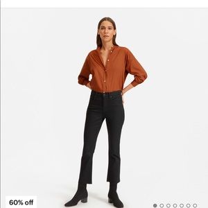 NWOT Everlane the Kick Crop Jeans